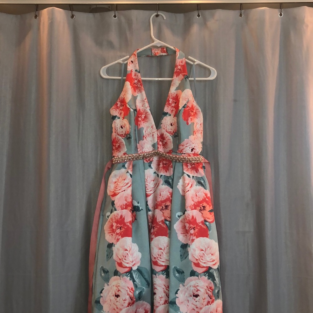 Macy’s Floral Prom Dress